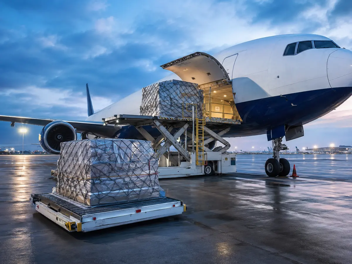 Air freight cargo aircraft